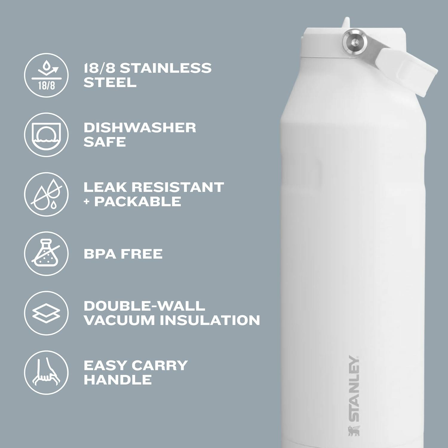 Stanley IceFlow Flip Straw 2.0 Water Bottle