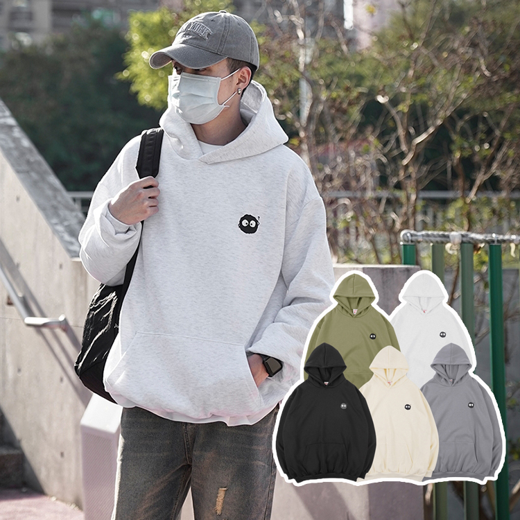 帽T 小煤球 保暖內刷毛