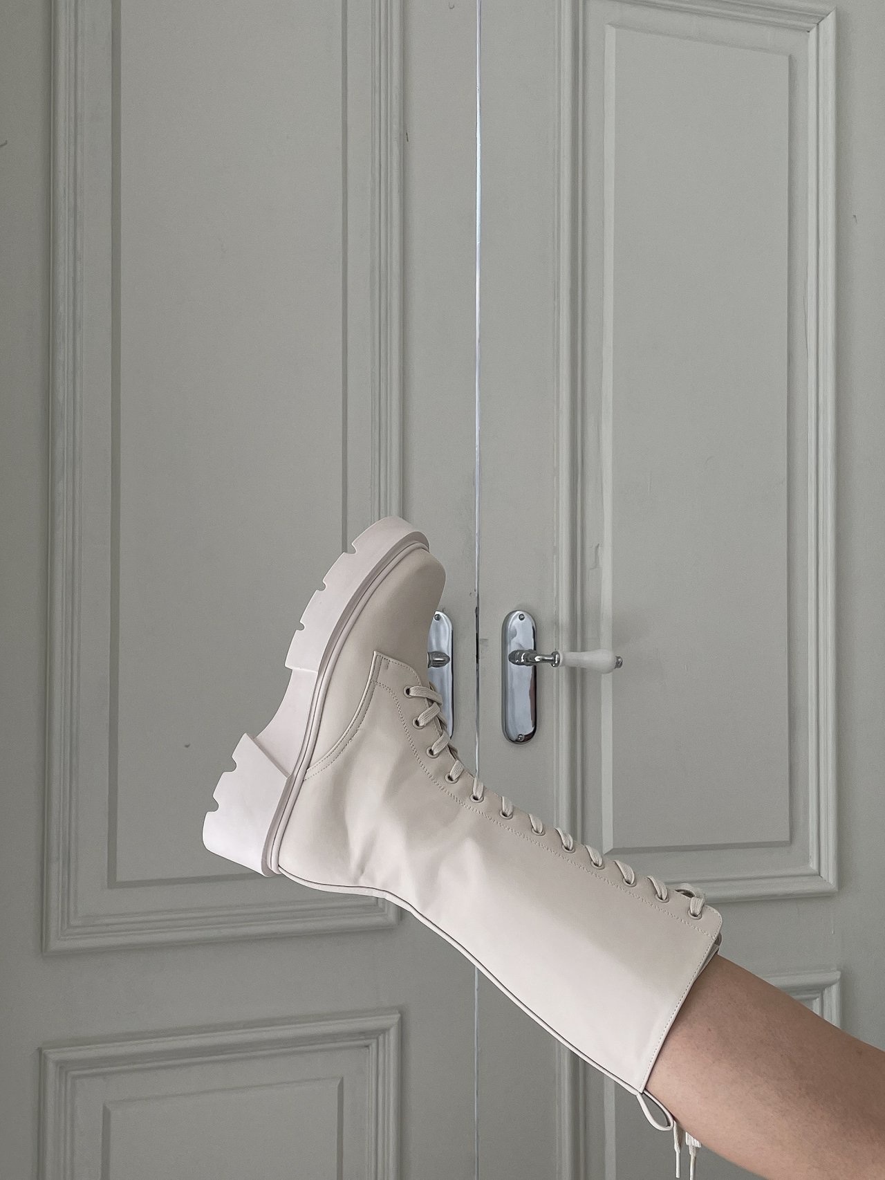 霧面百搭騎士靴（版型正常）