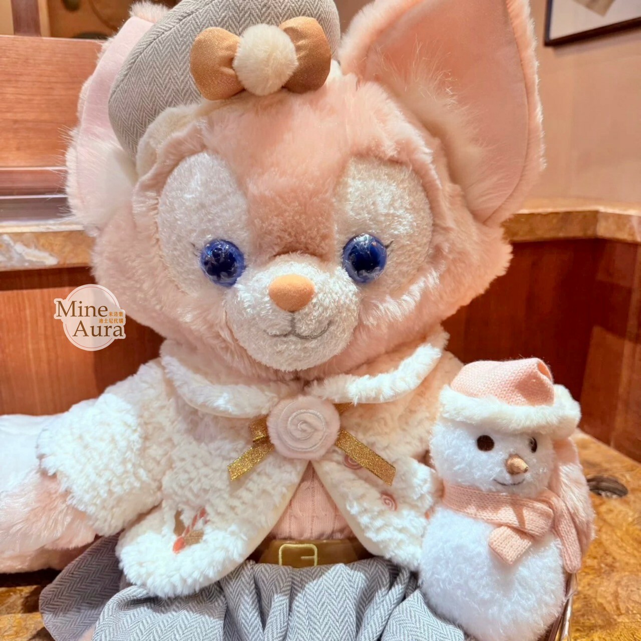 2024 冬日 達菲 Duffy 與好友們 玲娜貝兒 Lina bell M號 服裝造型 娃娃 玩偶 -上海迪士尼樂園