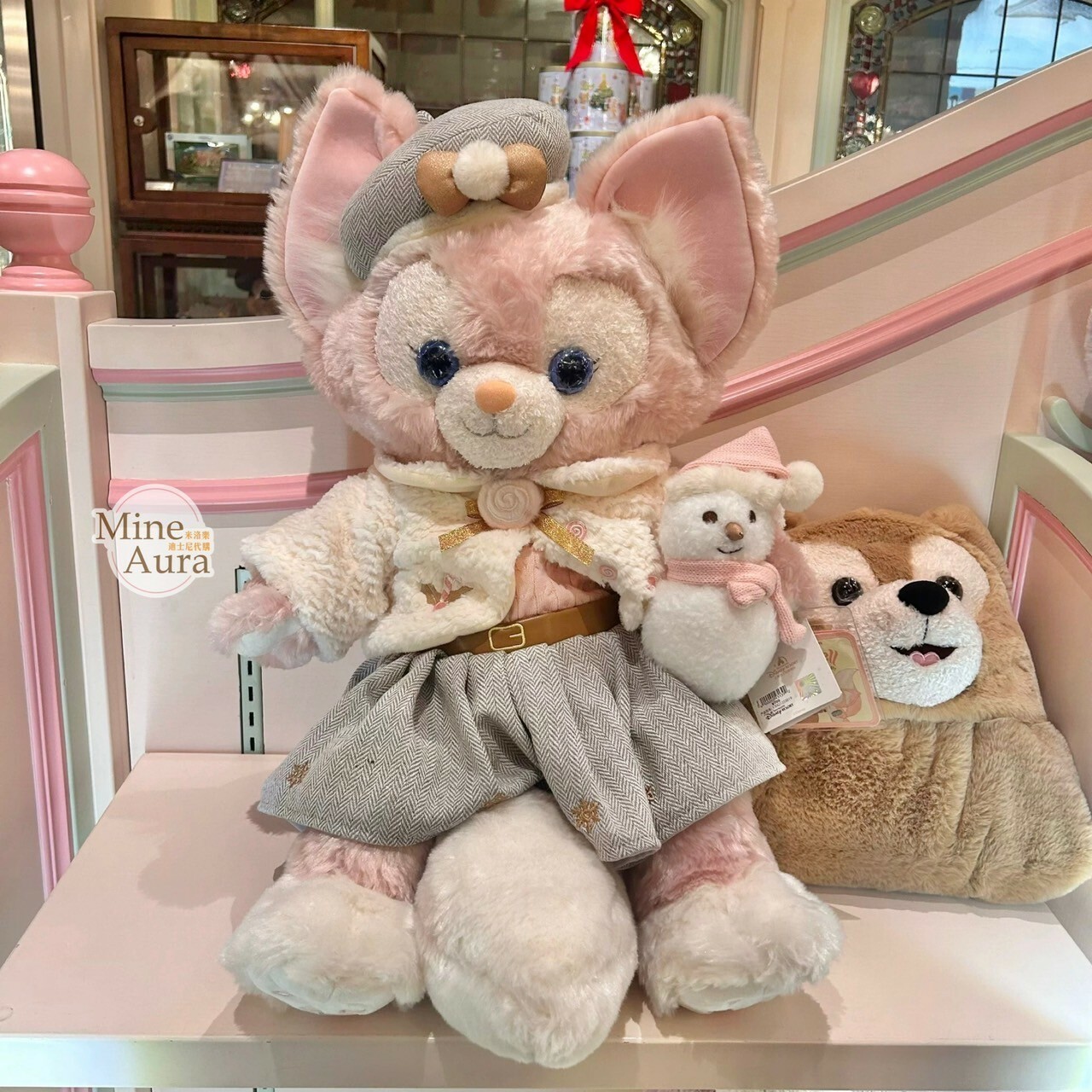 2024 冬日 達菲 Duffy 與好友們 玲娜貝兒 Lina bell M號 服裝造型 娃娃 玩偶 -上海迪士尼樂園