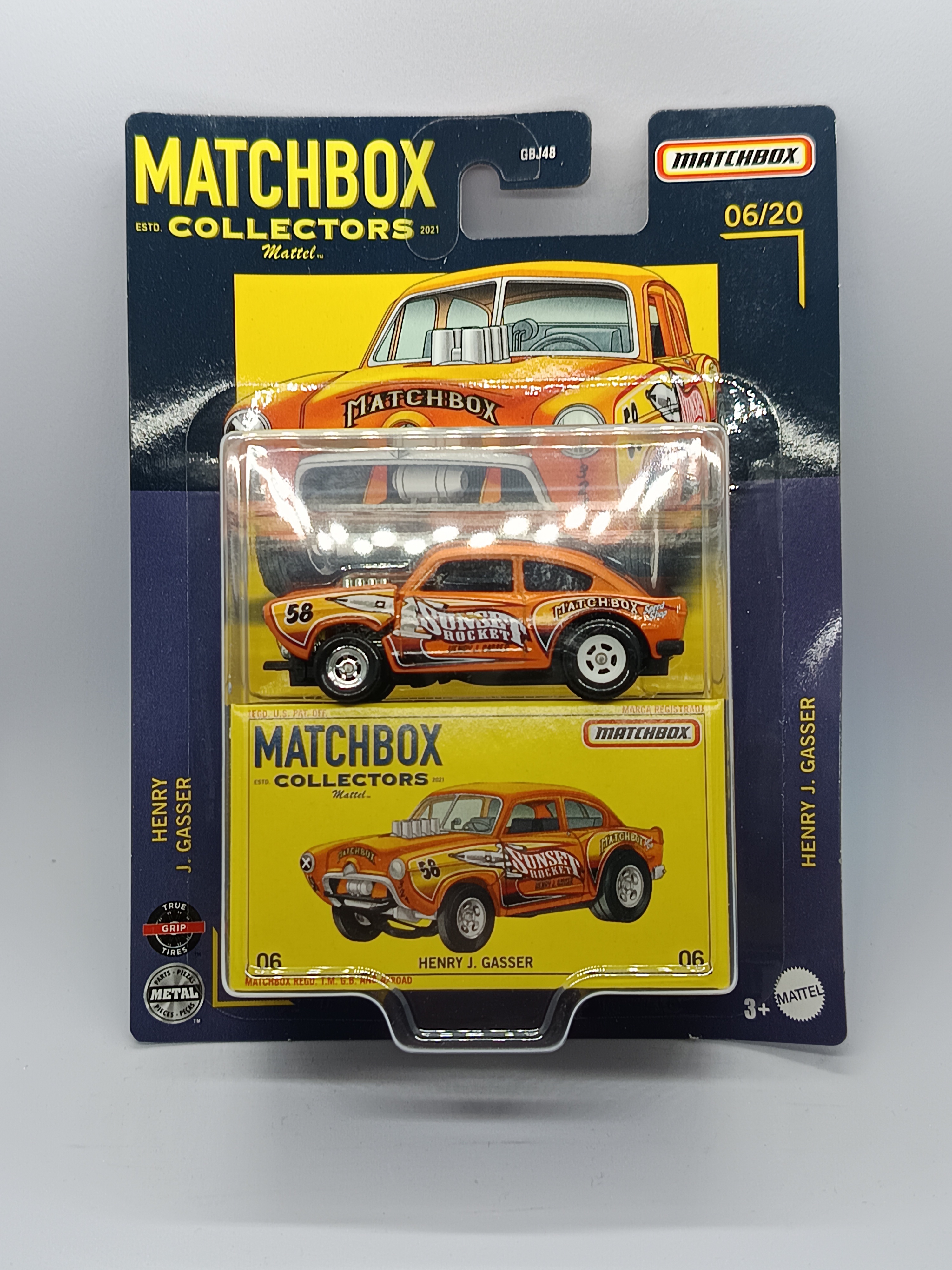 MATCHBOX HENRY J.GRASSER