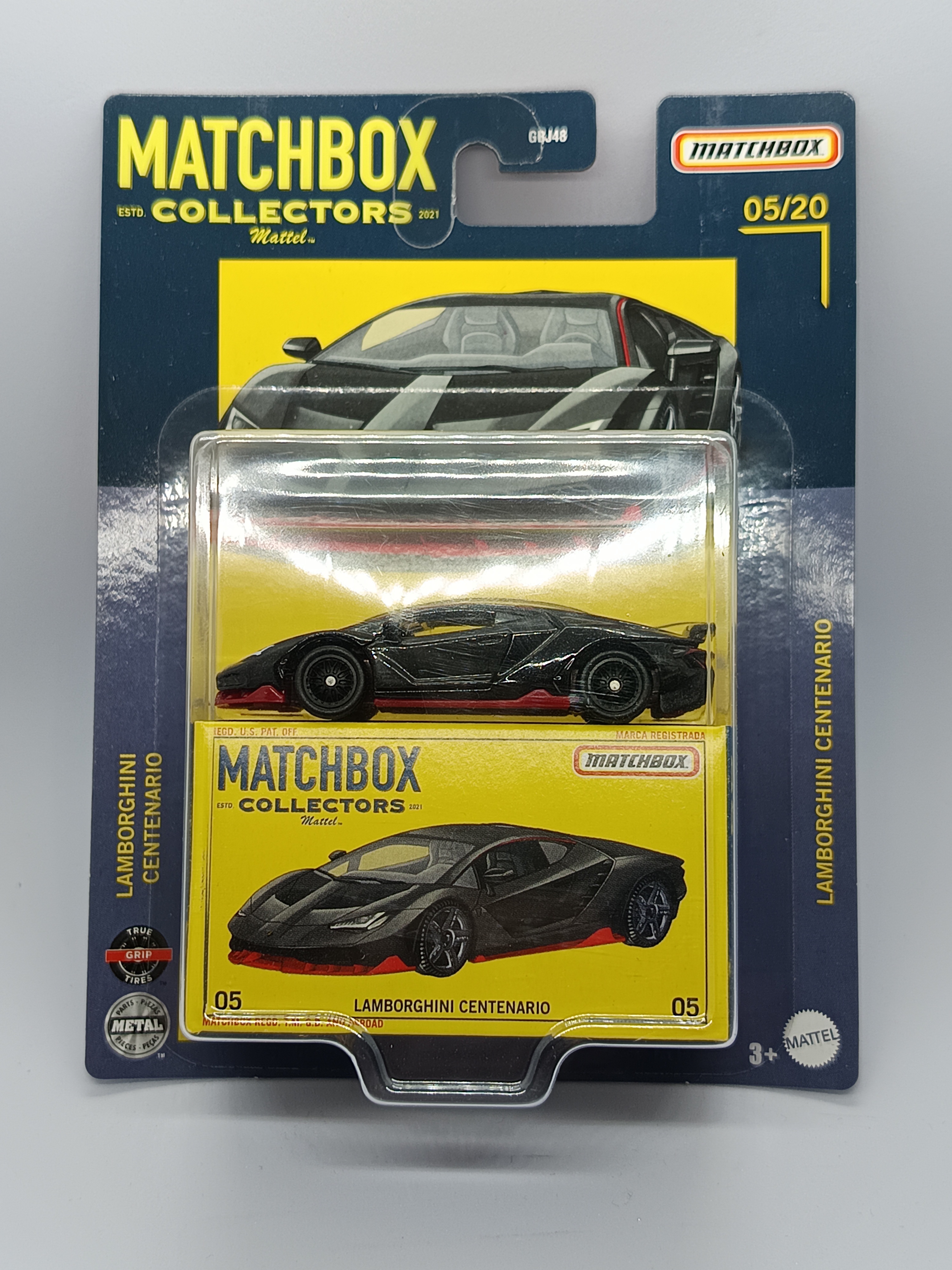 MATCHBOX LAMBORGHINI CENTENARIO BLACK