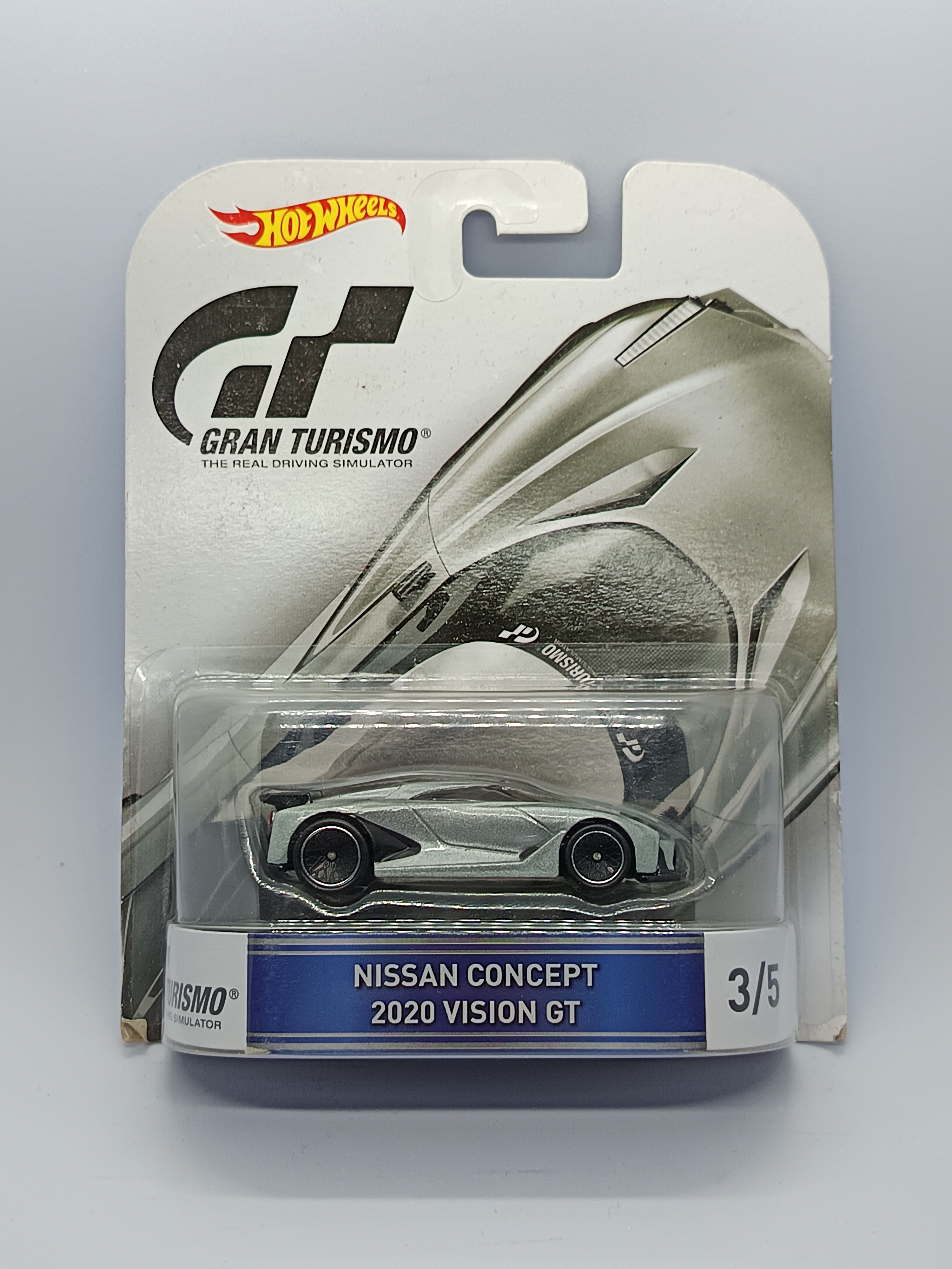 HOT WHEELS NISSAN CONCEPT 2020 VISION GT SILVER