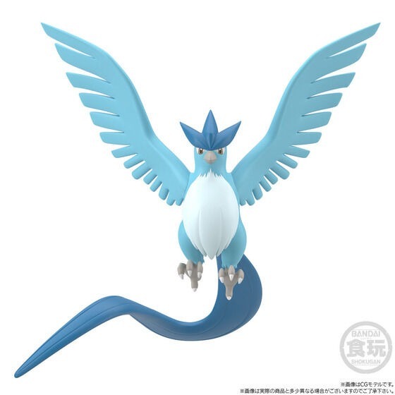 Bandai POKEMON SCALE WORLD 關都地區急凍鳥、閃電鳥、火焰鳥