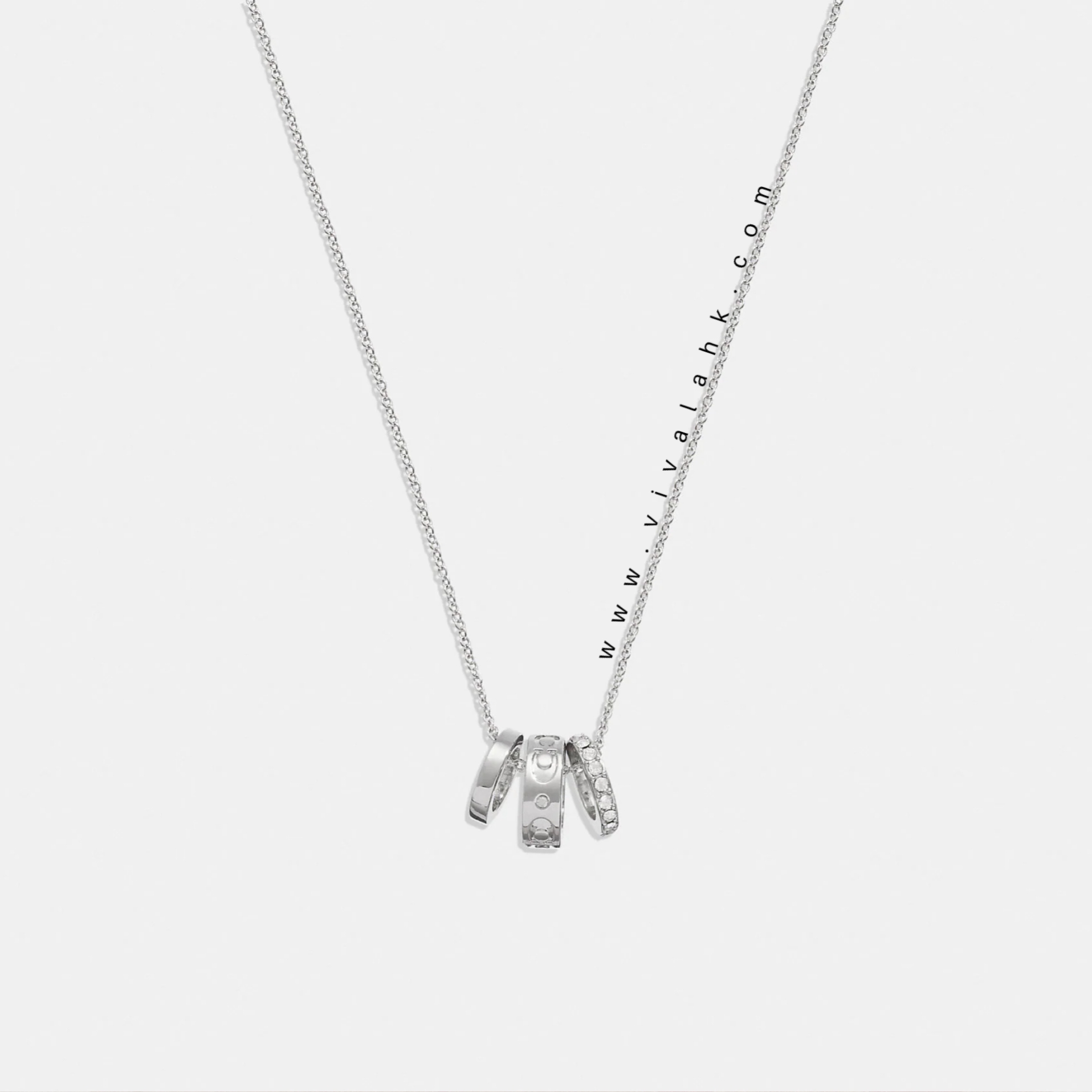 Coach - 經典圈圈頸鏈 (CI902)