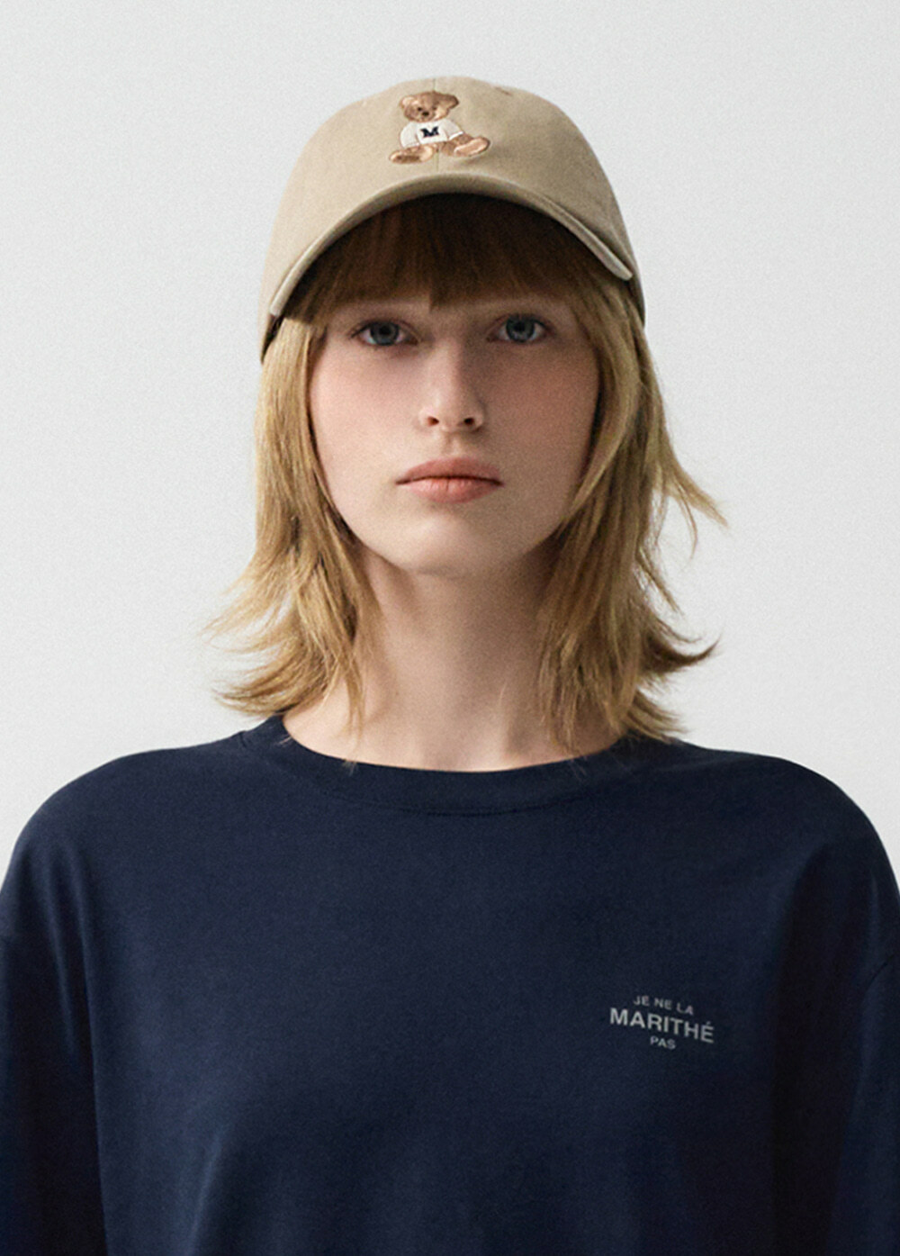 <韓國代購> MARITHE FRANCOIS GIRBAUD DOODLE BEAR CAP