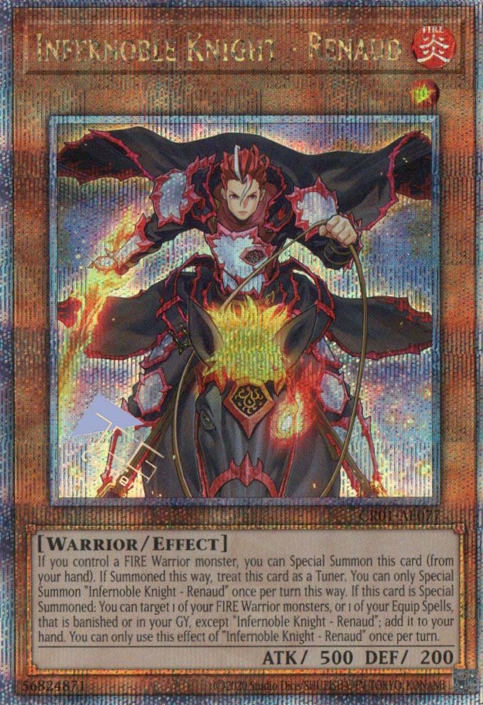 CR01-AE077 Infernoble Knight - Renaud