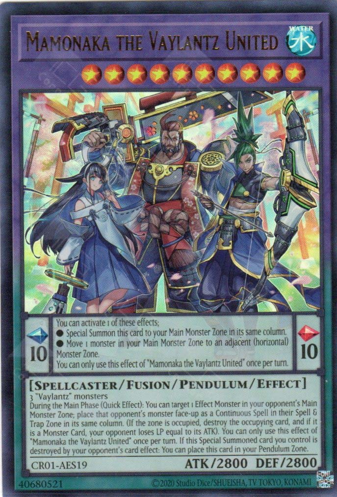 CR01-AES19 Mamonaka the Vaylantz United (UR)