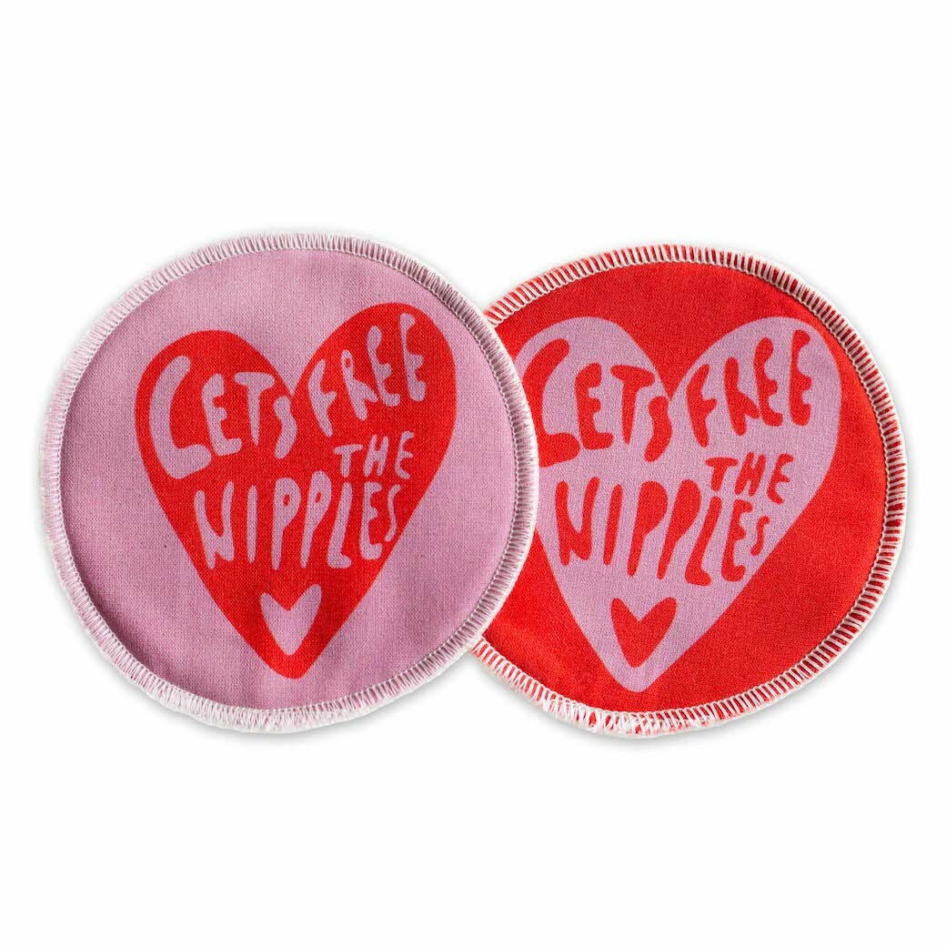 解放乳頭 | 可洗式溢乳墊