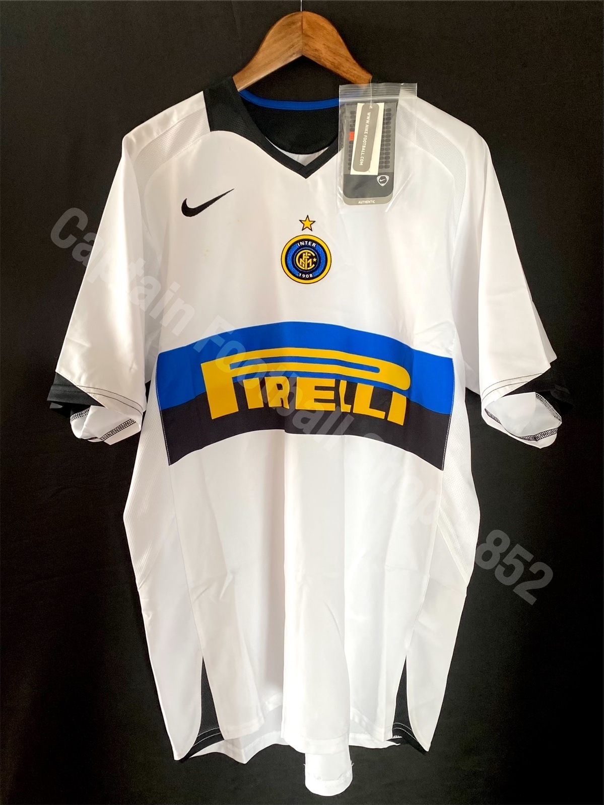(BNWT) Inter Milan 2005-2006 Nike Away shirt #7 FIGO
