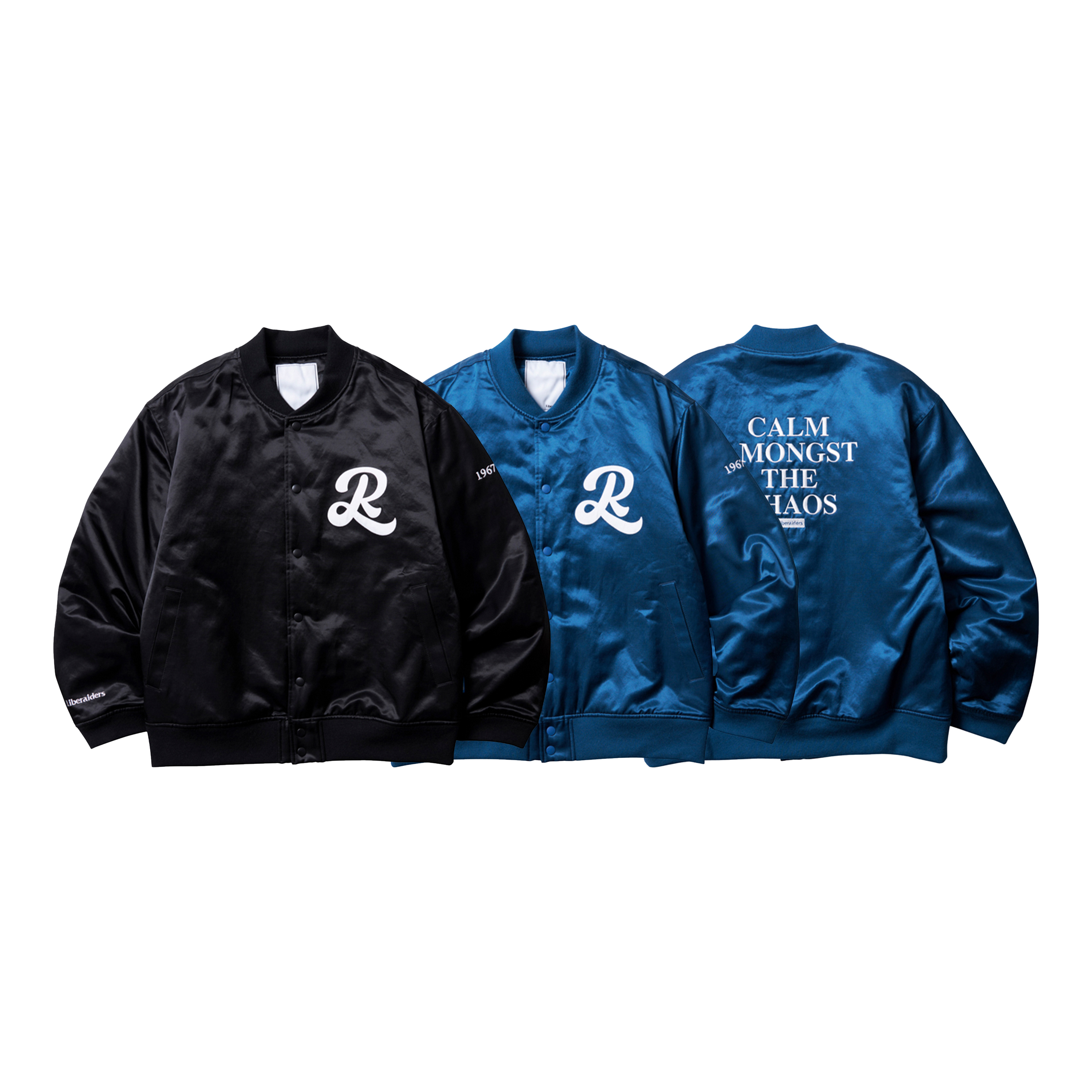 LIBERAIDERS 24F/W LR VARSITY JACKET
