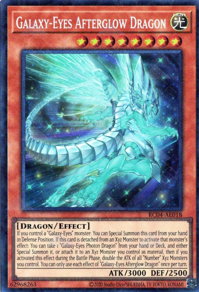 RC04-AE018 Galaxy-Eyes Afterglow Dragon