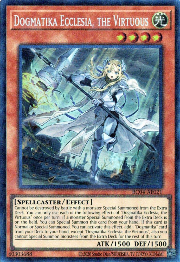 RC04-AE021 Dogmatika Ecclesia, the Virtuous