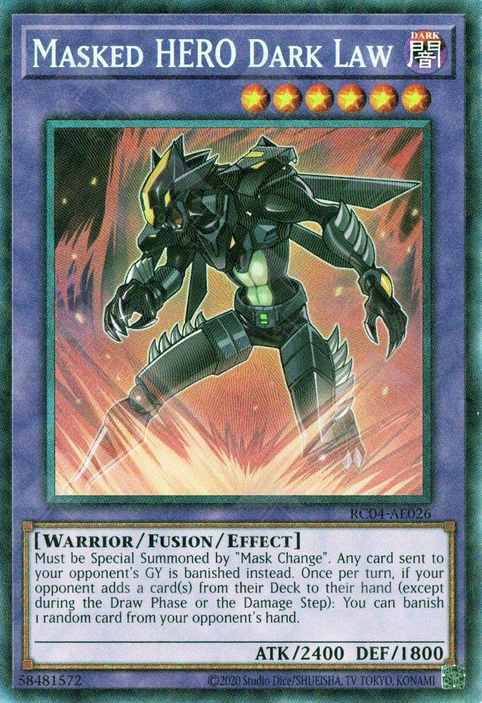 RC04-AE026 Masked HERO Dark Law