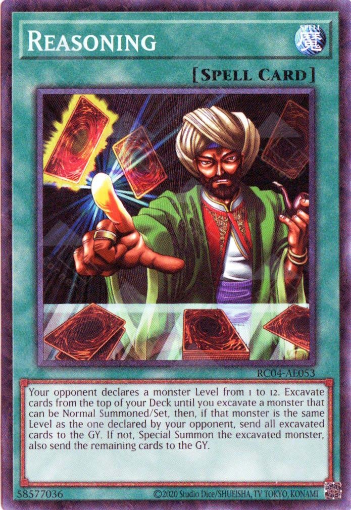 RC04-AE053 Reasoning