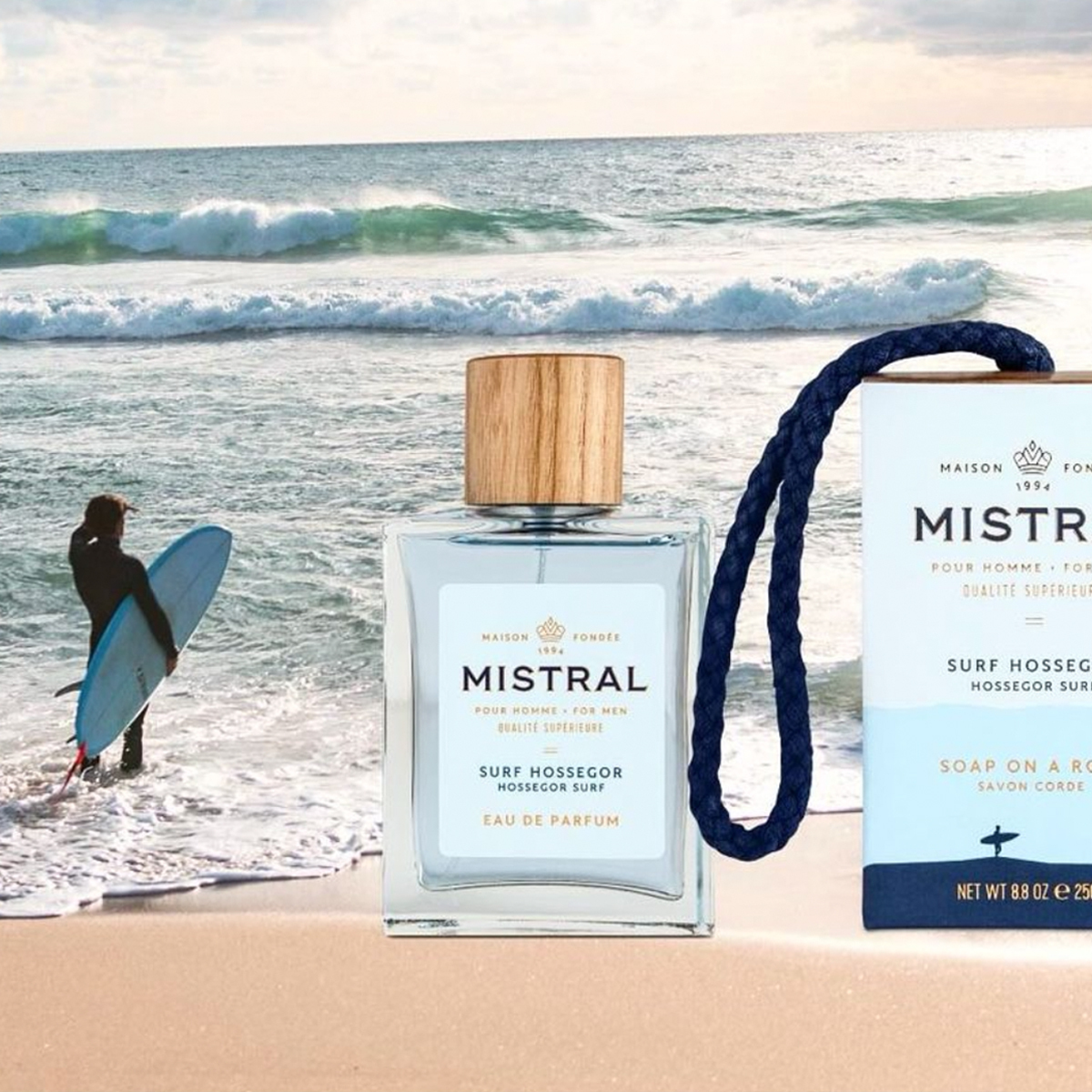 Mistral 逐浪男性香水，都會時尚瀟灑個性男香，海洋木質調香氛，男士