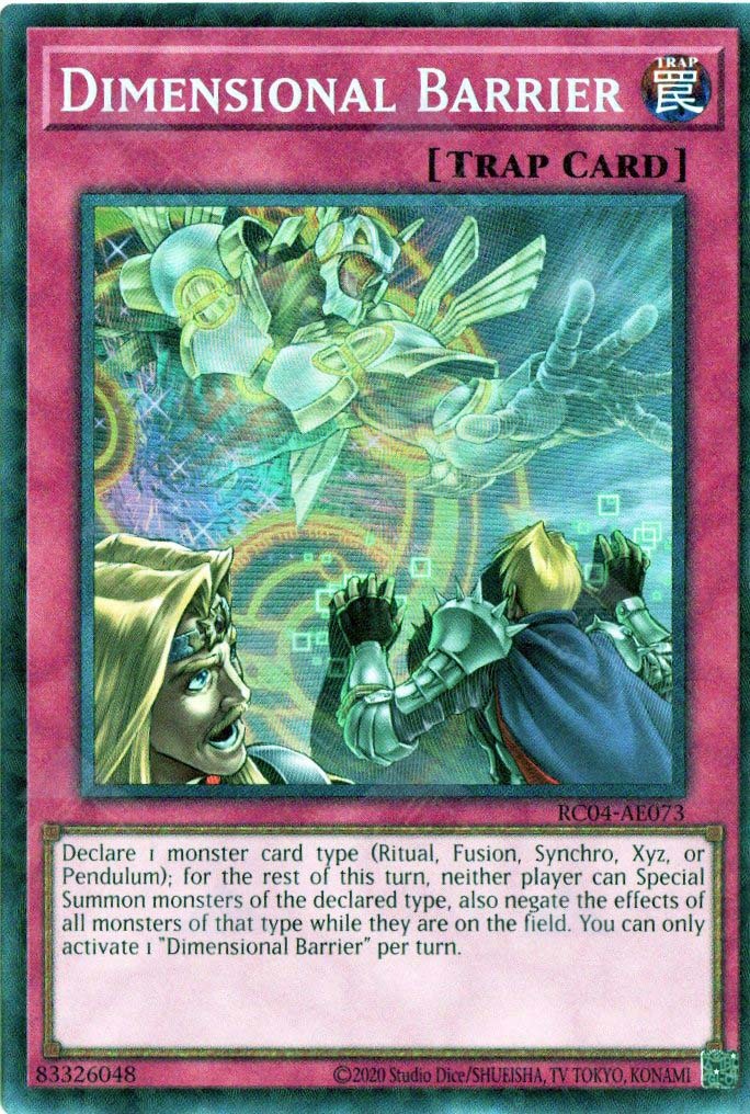 RC04-AE073 Dimensional Barrier
