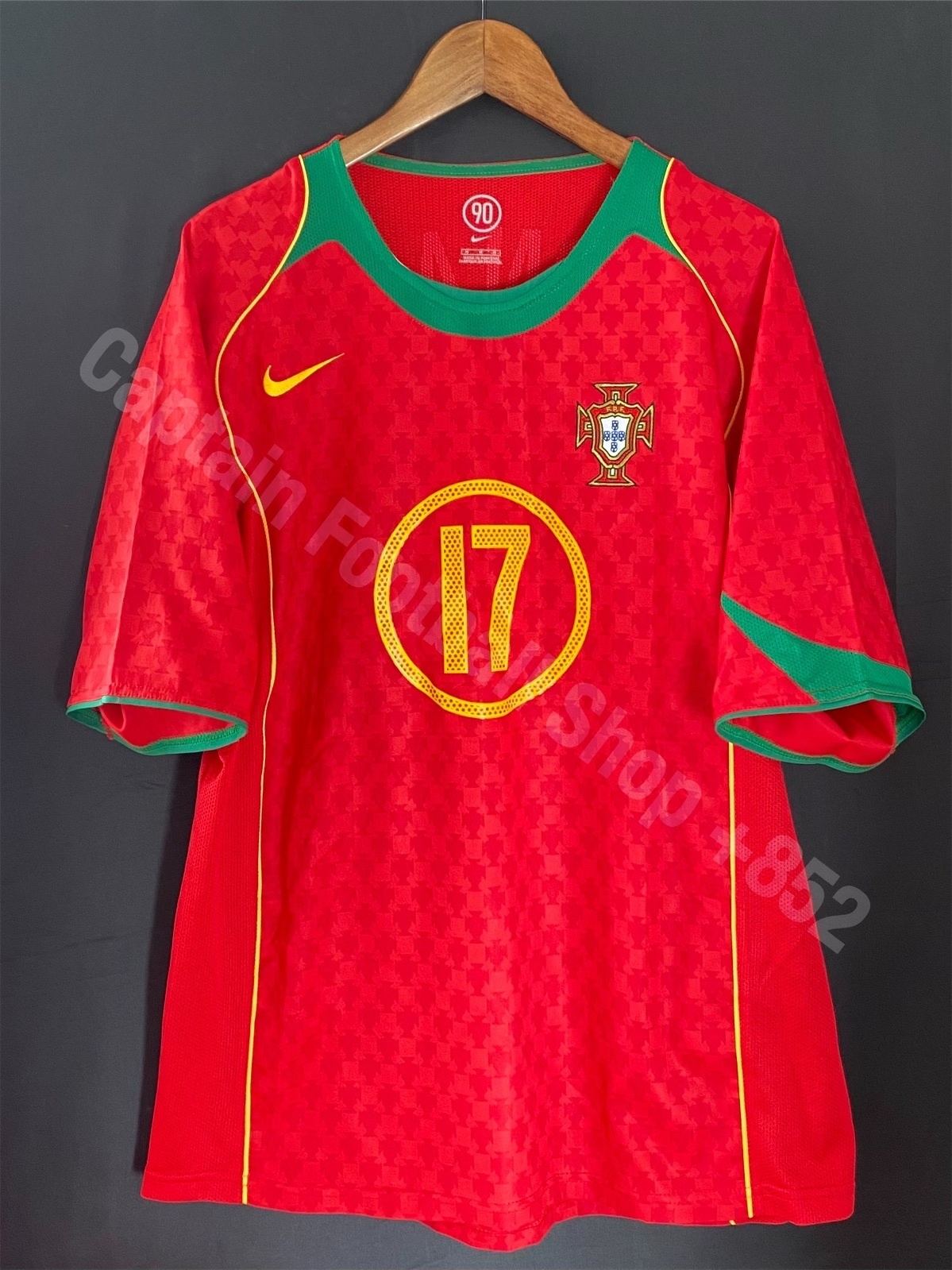 葡萄牙 2004-2006 Nike 主場球衣 #17 C RONALDO
