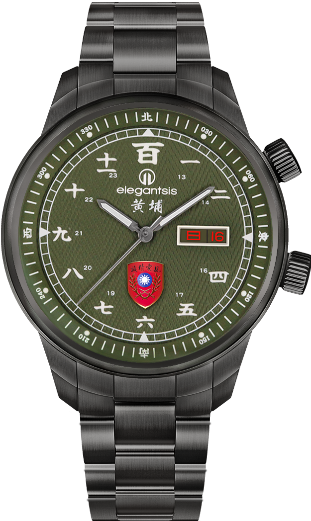 萬年鐘錶 - elegantsis 愛樂時  愛樂時黃埔百年紀念機械男錶  限定100只  ELJO42AS-HUANGPU-8G03LC
