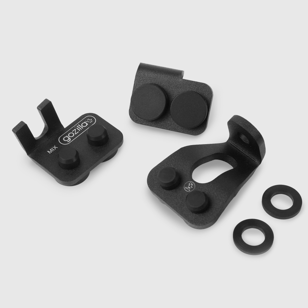 GOGORO 電動車適用｜不鏽鋼側柱減震消音墊