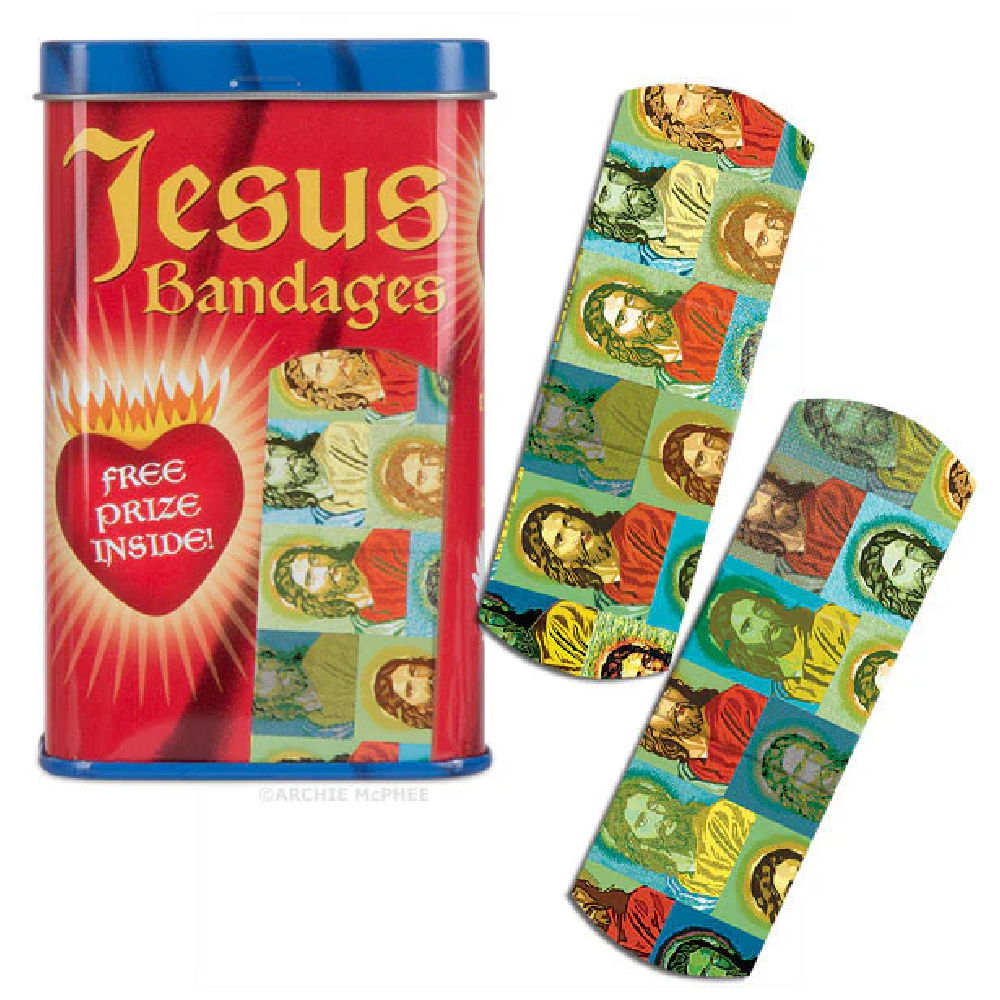 Archie Mcphee Archie Mcphee / Jesus 耶穌OK蹦(15片/盒) — 三峽配件 / 週邊