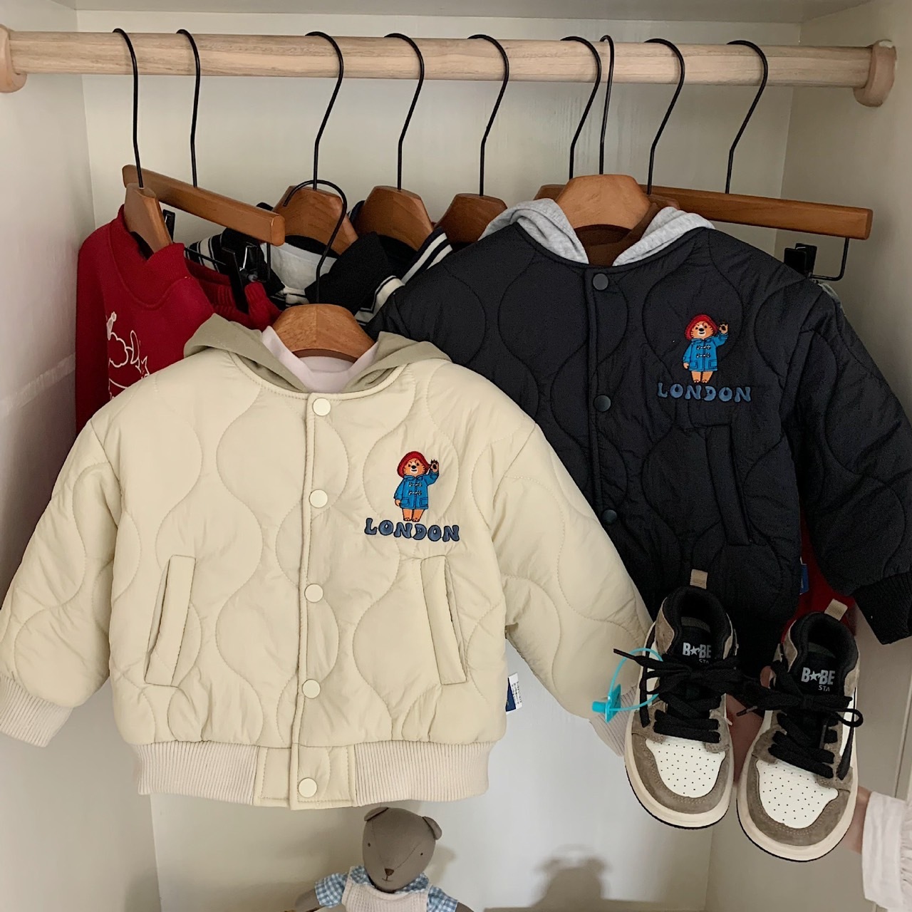 英式熊葫蘆外套