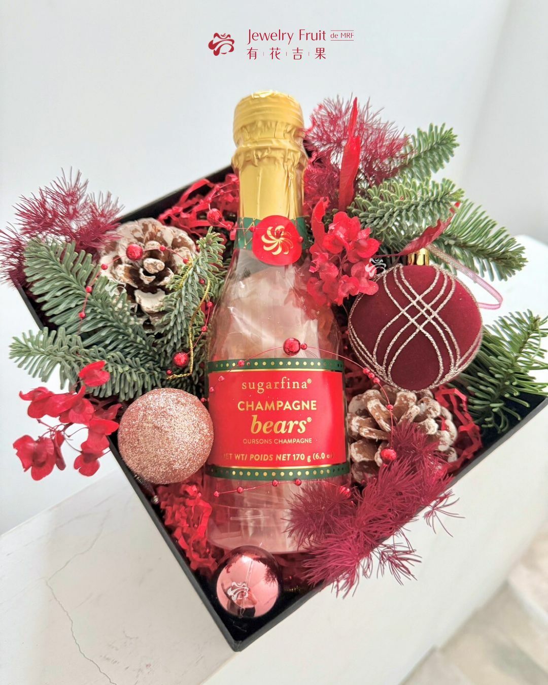 獨家販售・sugarfina 聖誕禮盒組（紅）