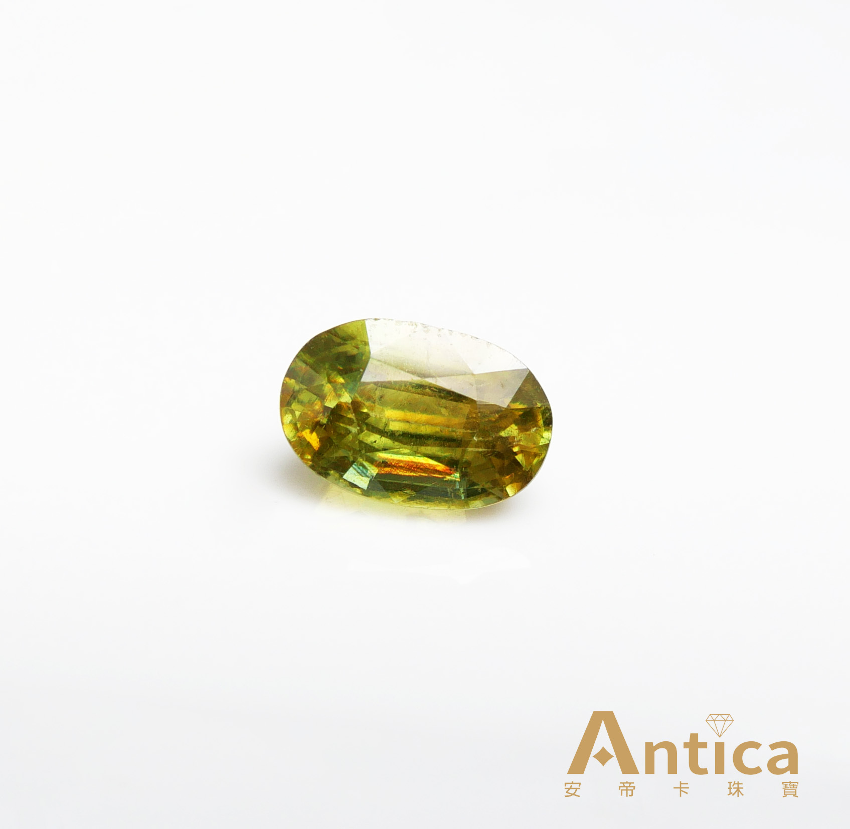 榍石 1.84克拉 綠色 橢圓 巴基斯坦 天然無燒 Sphene(經理推薦)安帝卡珠寶
