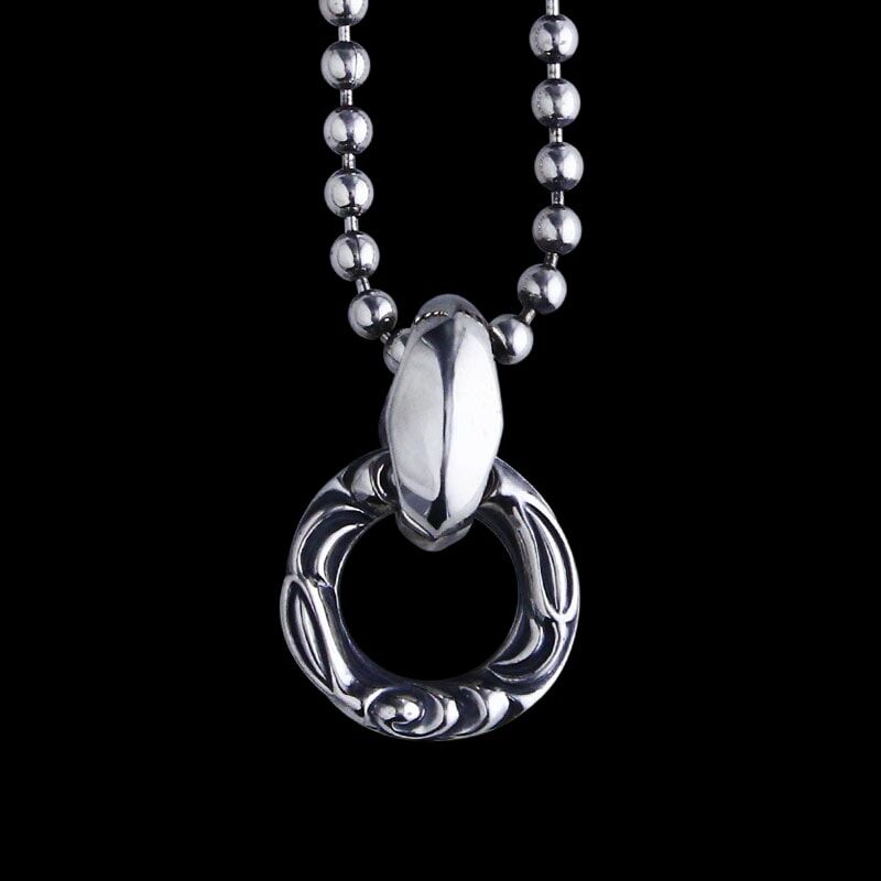 LO Cygnet Ring / Crane Ring Pendant w/ Silk Link*