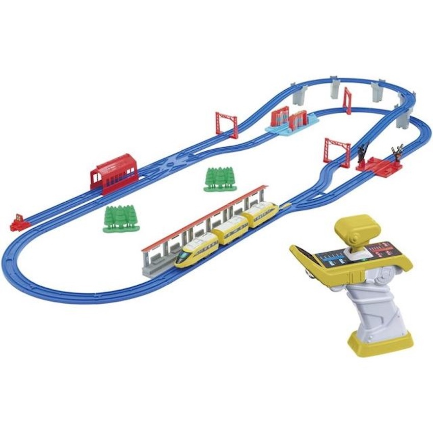 日本 Plarail Doctor Yellow 遙控連火車套裝