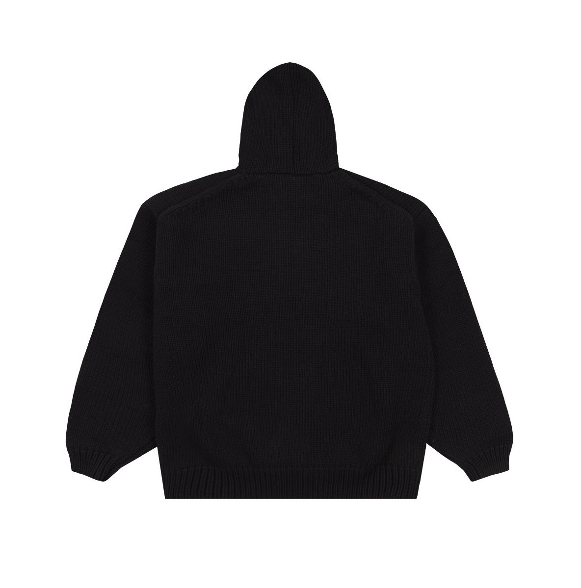 KENZO x VERDY INTARSIA KNIT BLACK HOODIE - PRE ORDER ITEM (預訂中)