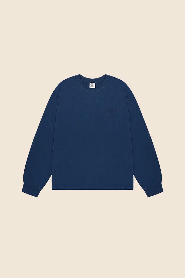 KAPPY DESIGN - KAPPY SUNSHINE 長袖TEE（藍色）