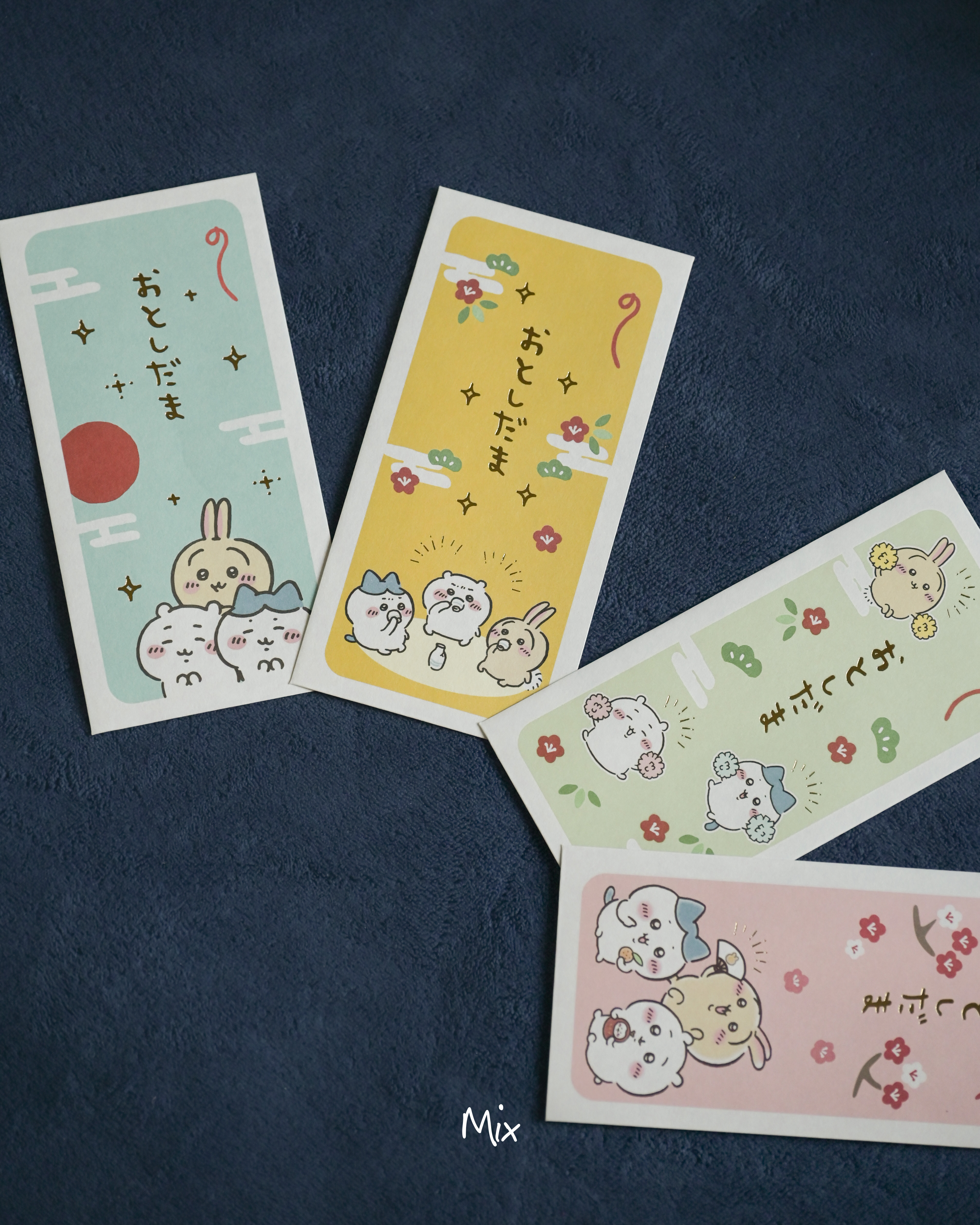 iSNEAKERS｜ 日本 Chiikawa 吉伊卡哇 紅包袋 八款 兩種尺寸 一包三入