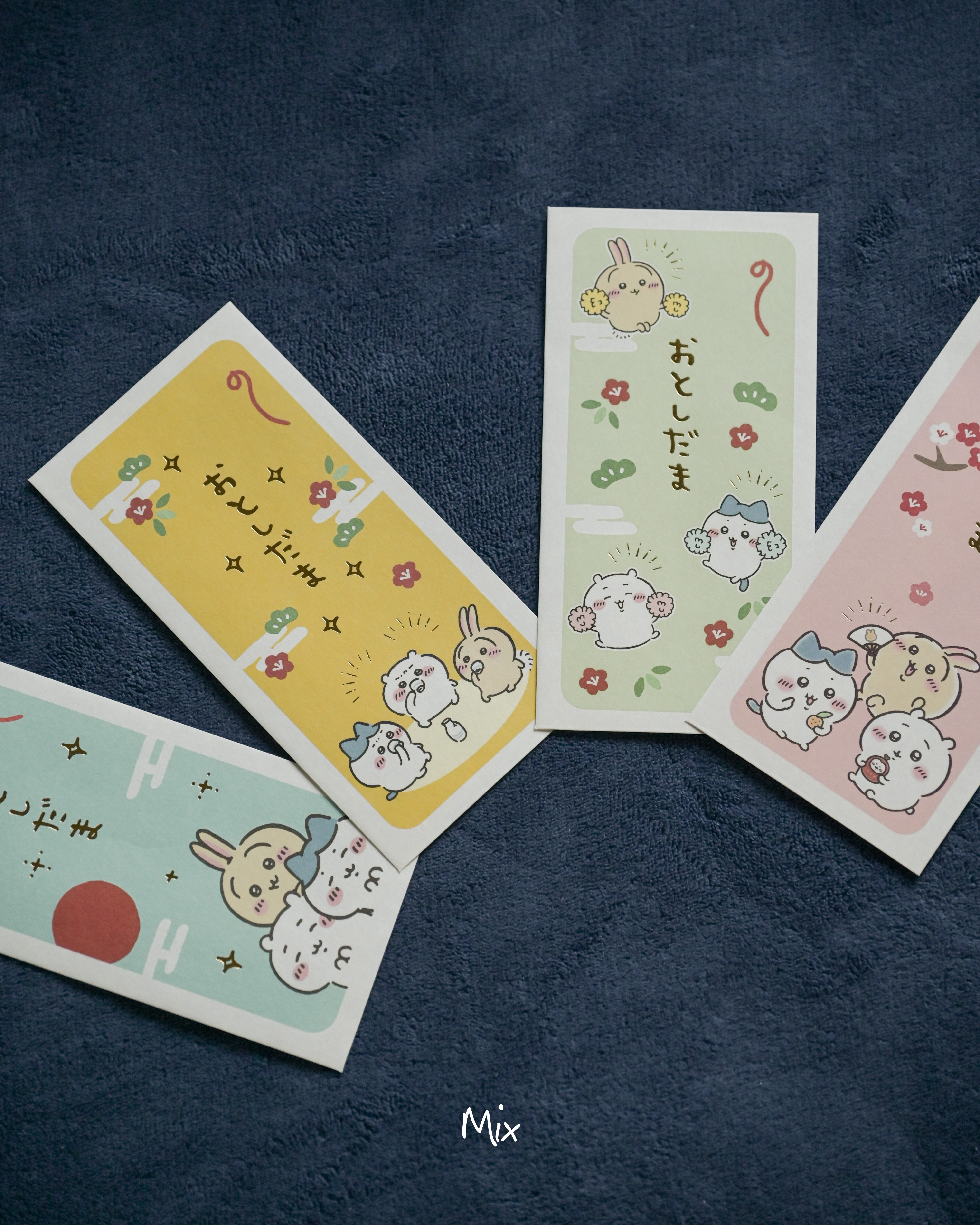 iSNEAKERS｜ 日本 Chiikawa 吉伊卡哇 紅包袋 八款 兩種尺寸 一包三入