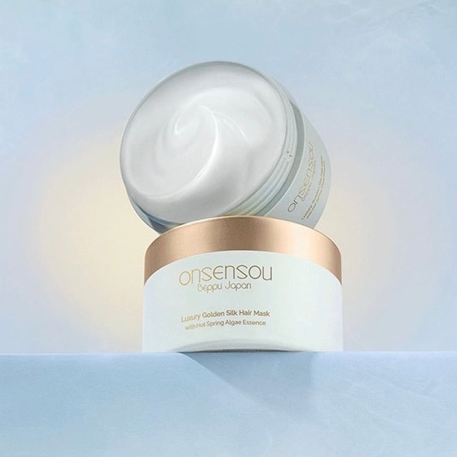 ONSENSOU 溫泉藻絲滑亮澤髮膜 180g [#SQ24112909]
