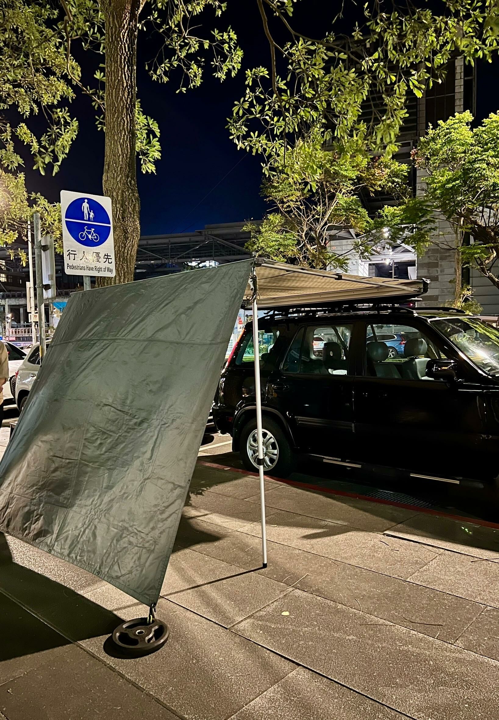 車邊帳 YAKIMA SLIMSHADY AWNING -s (2.0x2.0)/三種尺寸