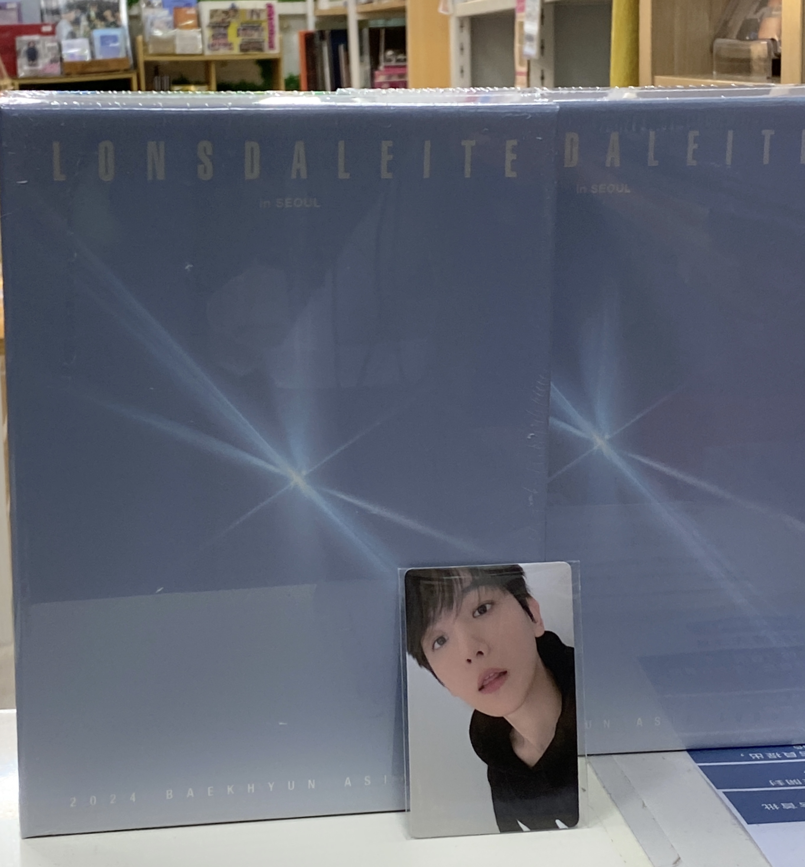 Baekhyun Lonsdaleite In Seoul blu-ray