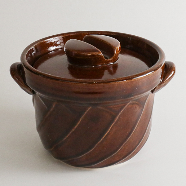【萬古燒】飴釉 3合炊飯鍋
