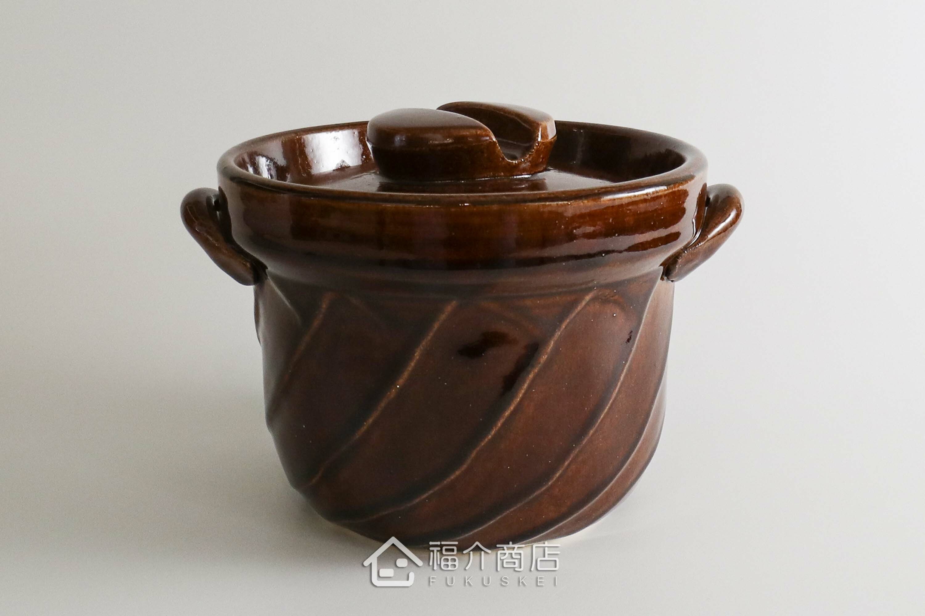 煮飯用陶瓷材質的飯鍋