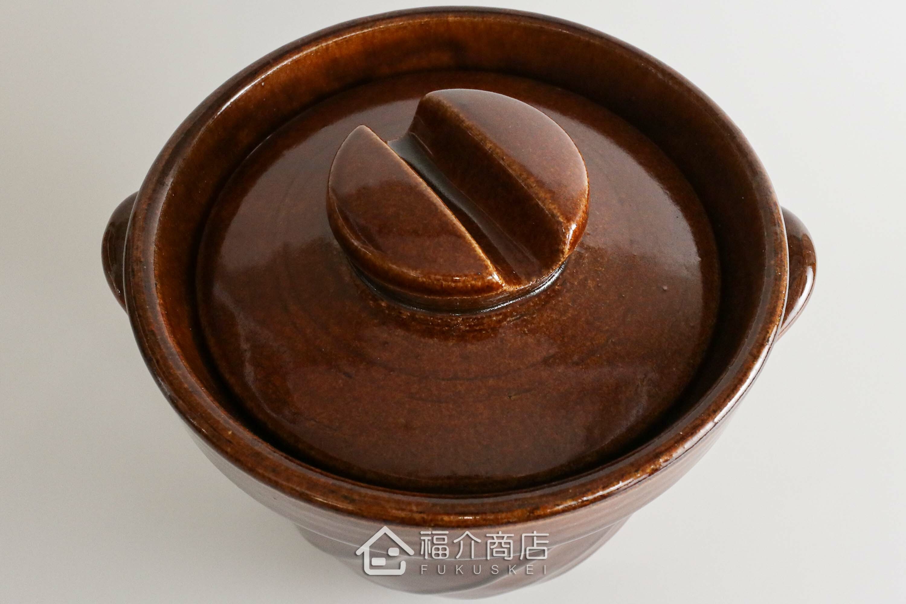 煮飯用陶瓷材質的飯鍋