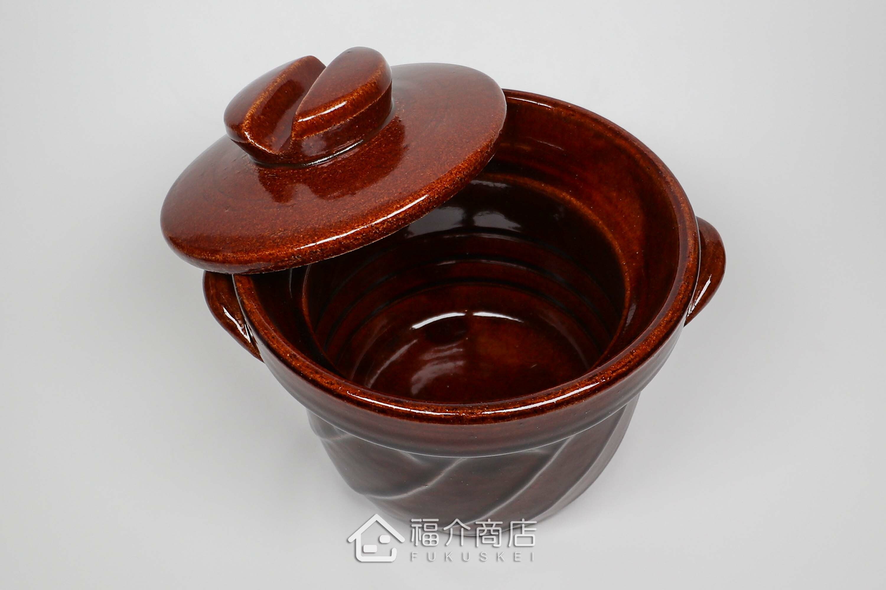 煮飯用陶瓷材質的飯鍋