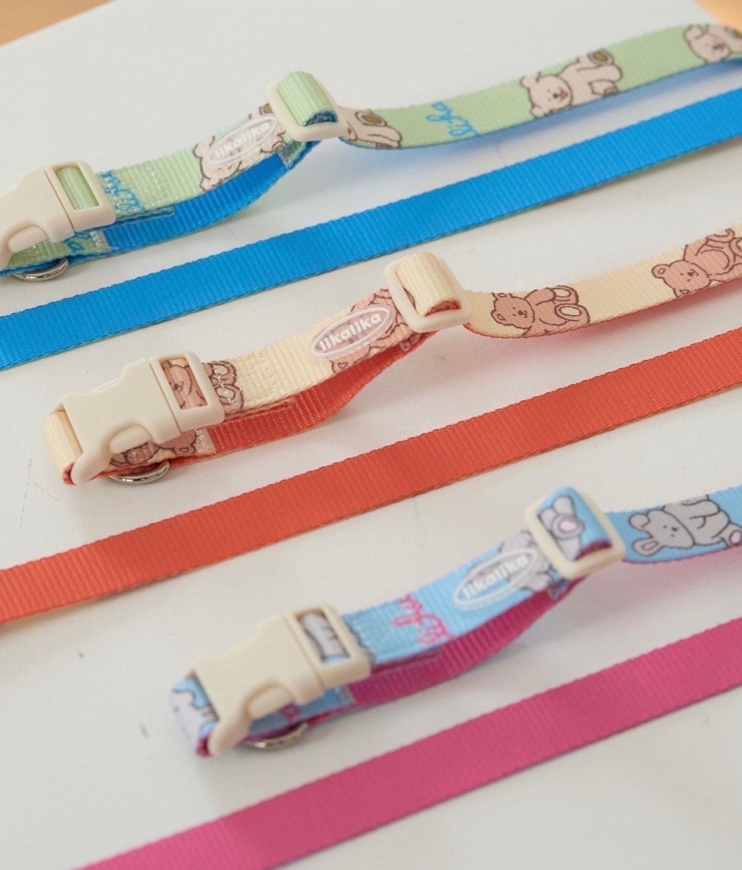 《 LikaLika 》多功能可調節牽繩 (三色)