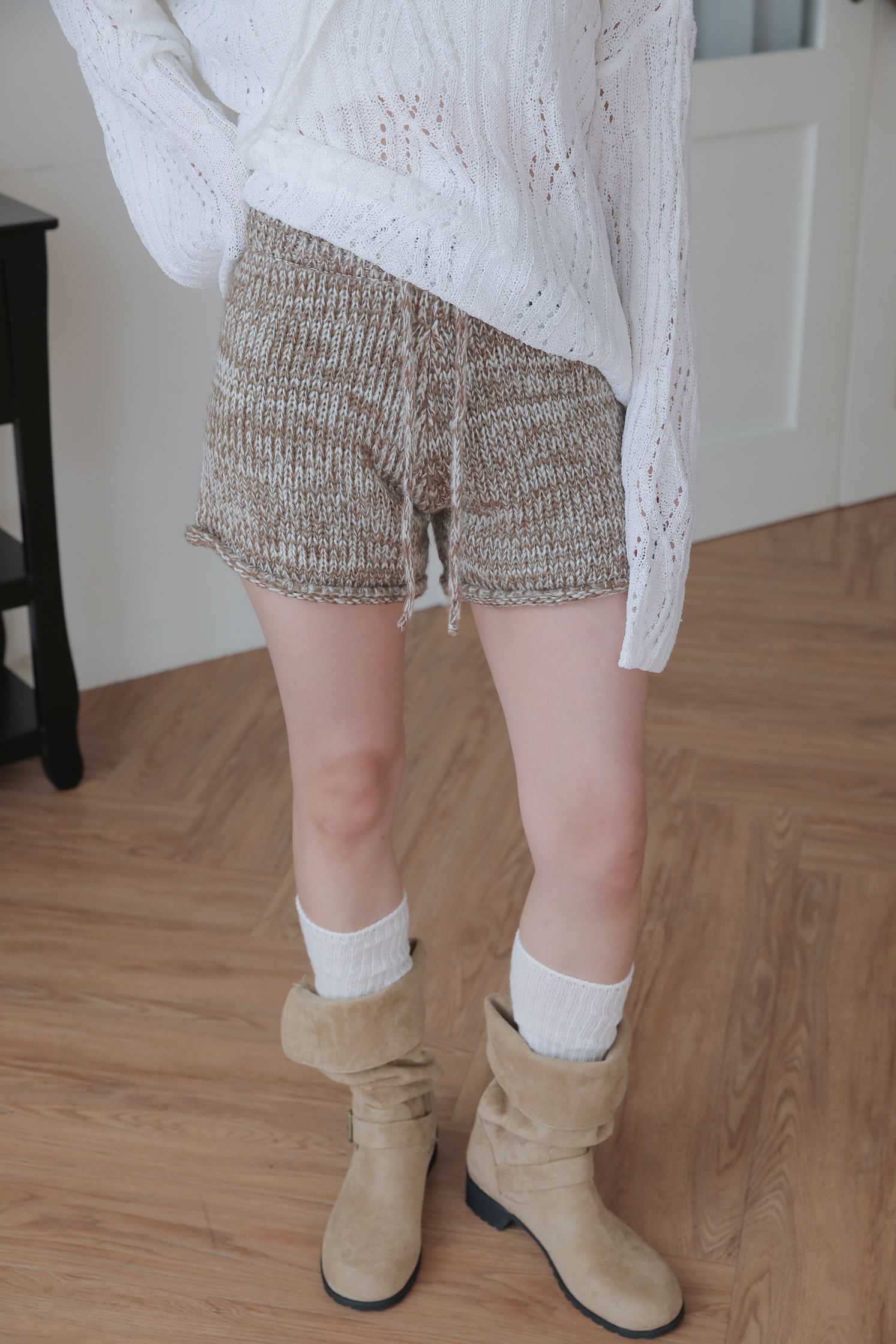 Bokashi Knit Shorts #針織短褲