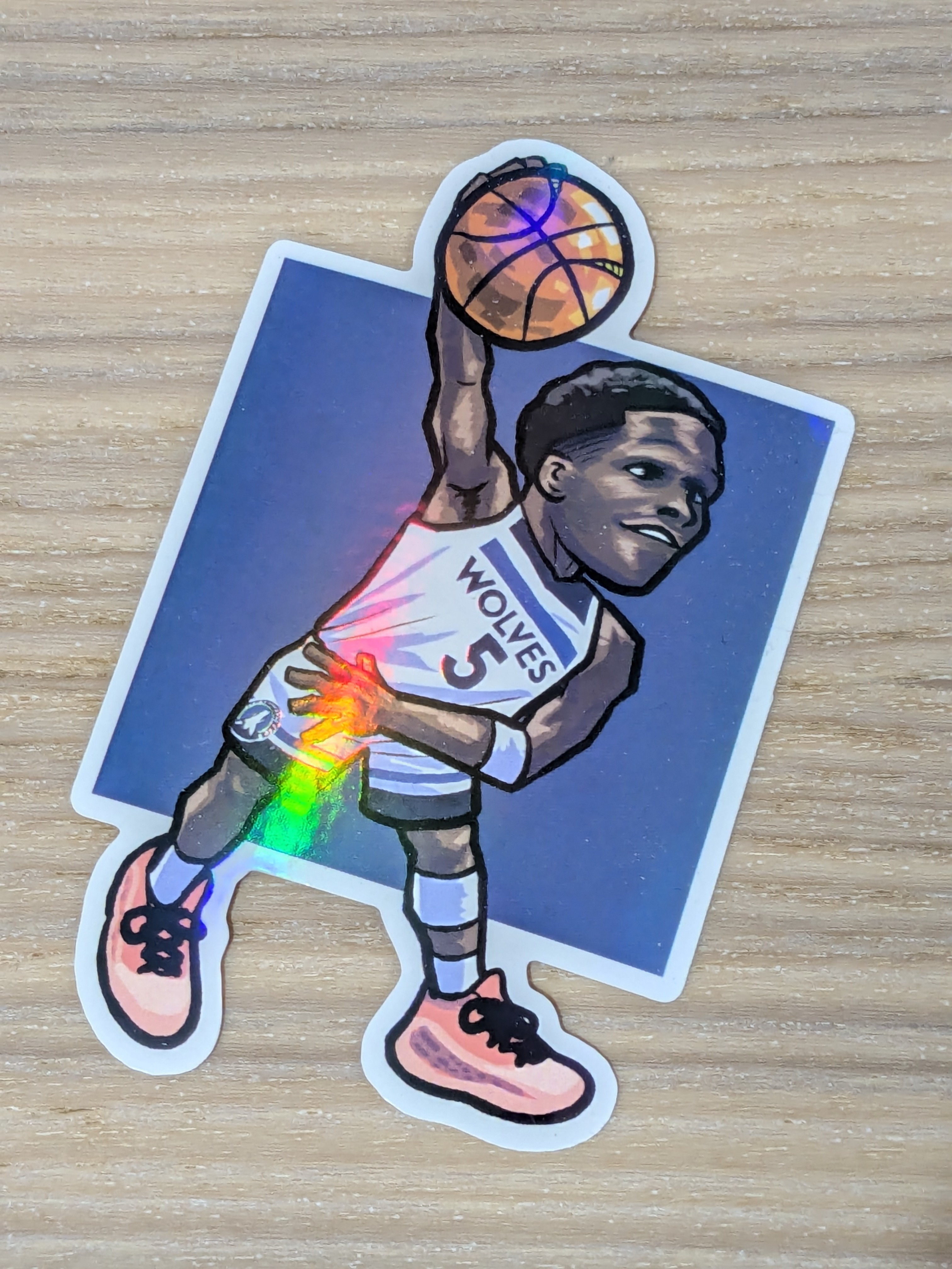 Anthony Edwards 防水貼紙