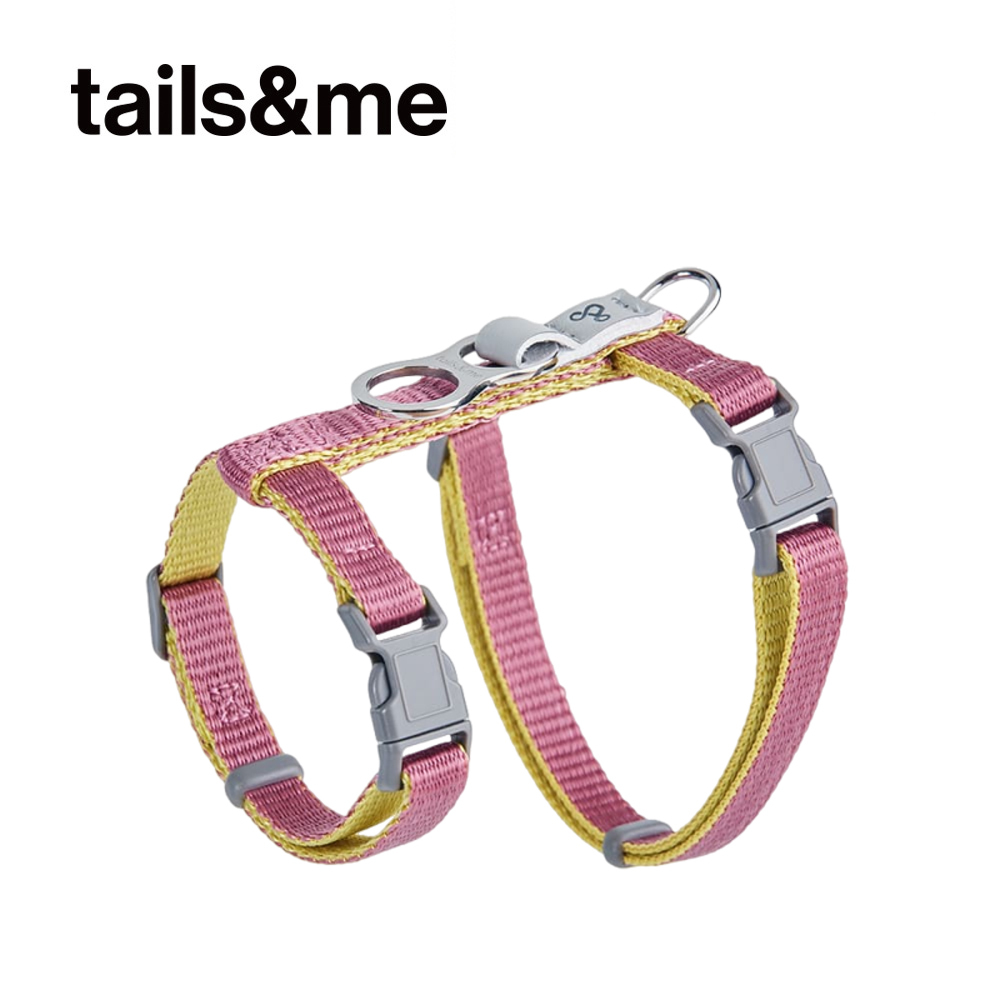 tails&me 尾巴與我｜經典尼龍帶系列 貓用胸背帶 (多色)