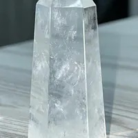 [S] GEMZ & CO HCTB RANDOM CRYSTAL POINTER DISPLAY, CLEAR QUARTZ, Z107 (Z107)