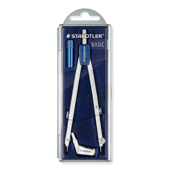 【STAEDTLER 施德樓】單伸縮標準圓規組 MS554 T01