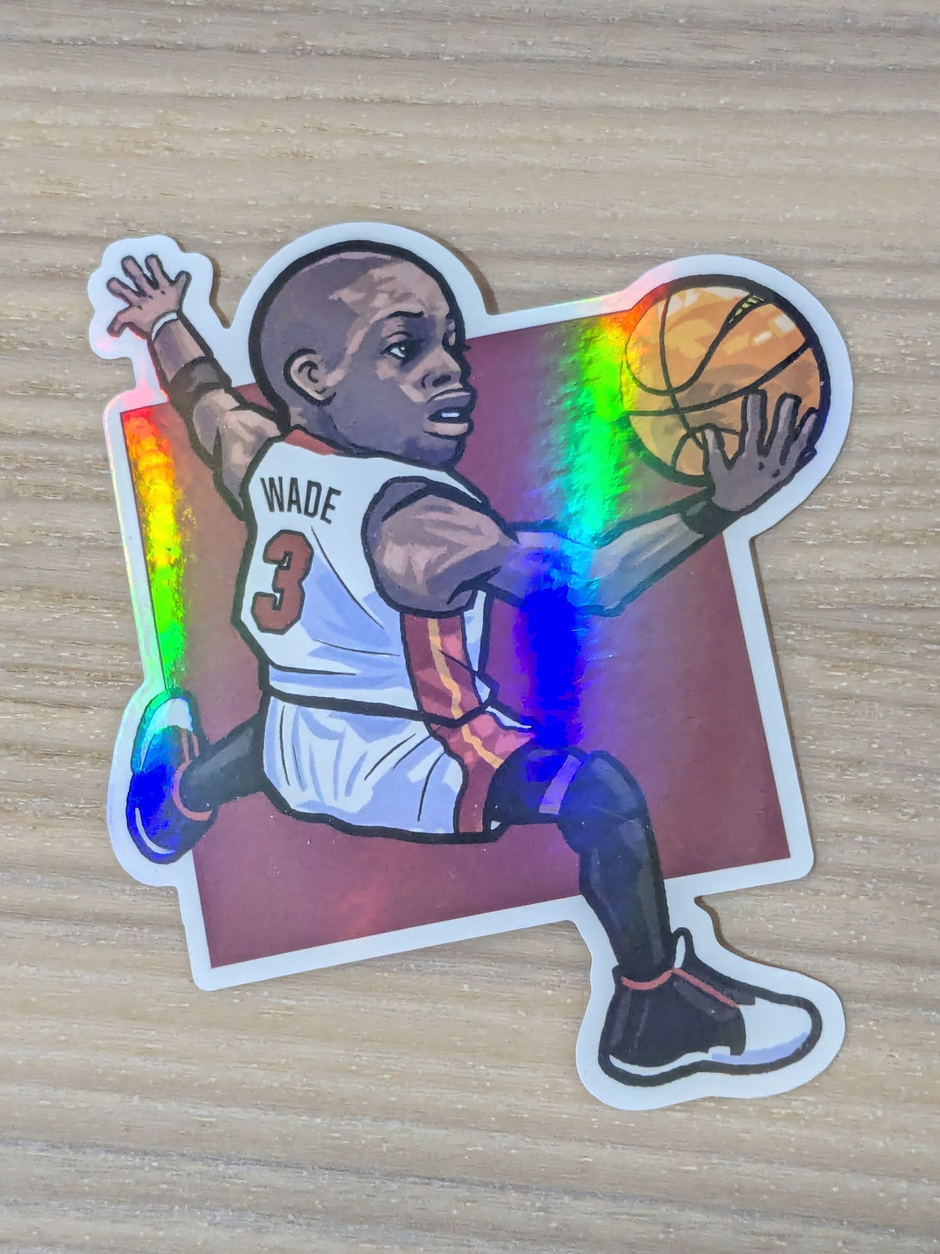 Dwyane Wade 防水貼紙