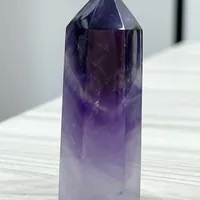 [S] GEMZ & CO HCTB RANDOM CRYSTAL POINTER DISPLAY, AMETHYST, Z110 (Z110)